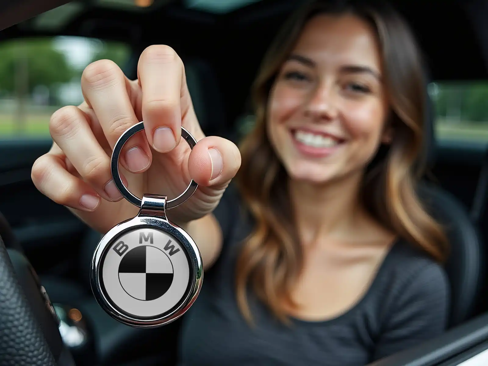 BMW Stylish Keychains Metallic Luxury Edition